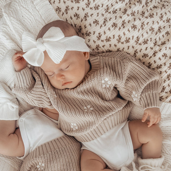 Topknot Headband & Jumper - 3 Little Crowns