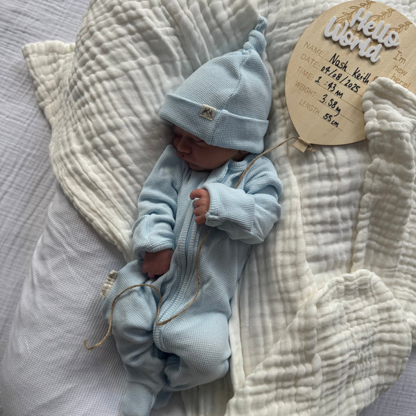 Birth Announcement Bundle - Baby Boy - 3 Little Crowns