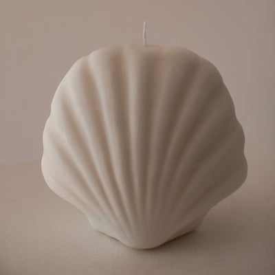 Hand Poured Shell Candle