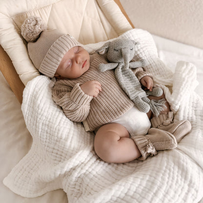 Newborn Comforters Cuddle Me Elephant Little Crowns