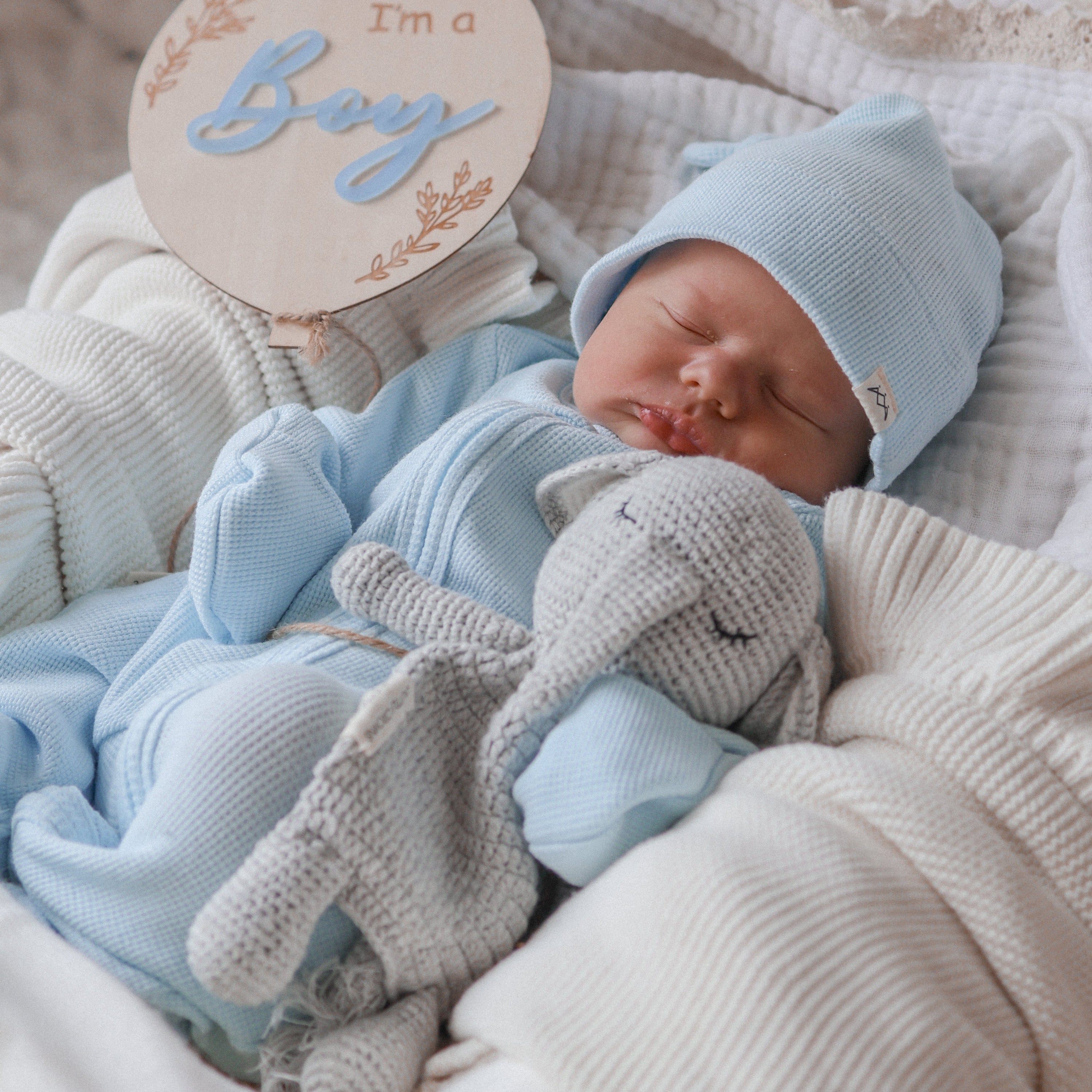 BOY'S NEW BORN BABY ONESIE main image 1