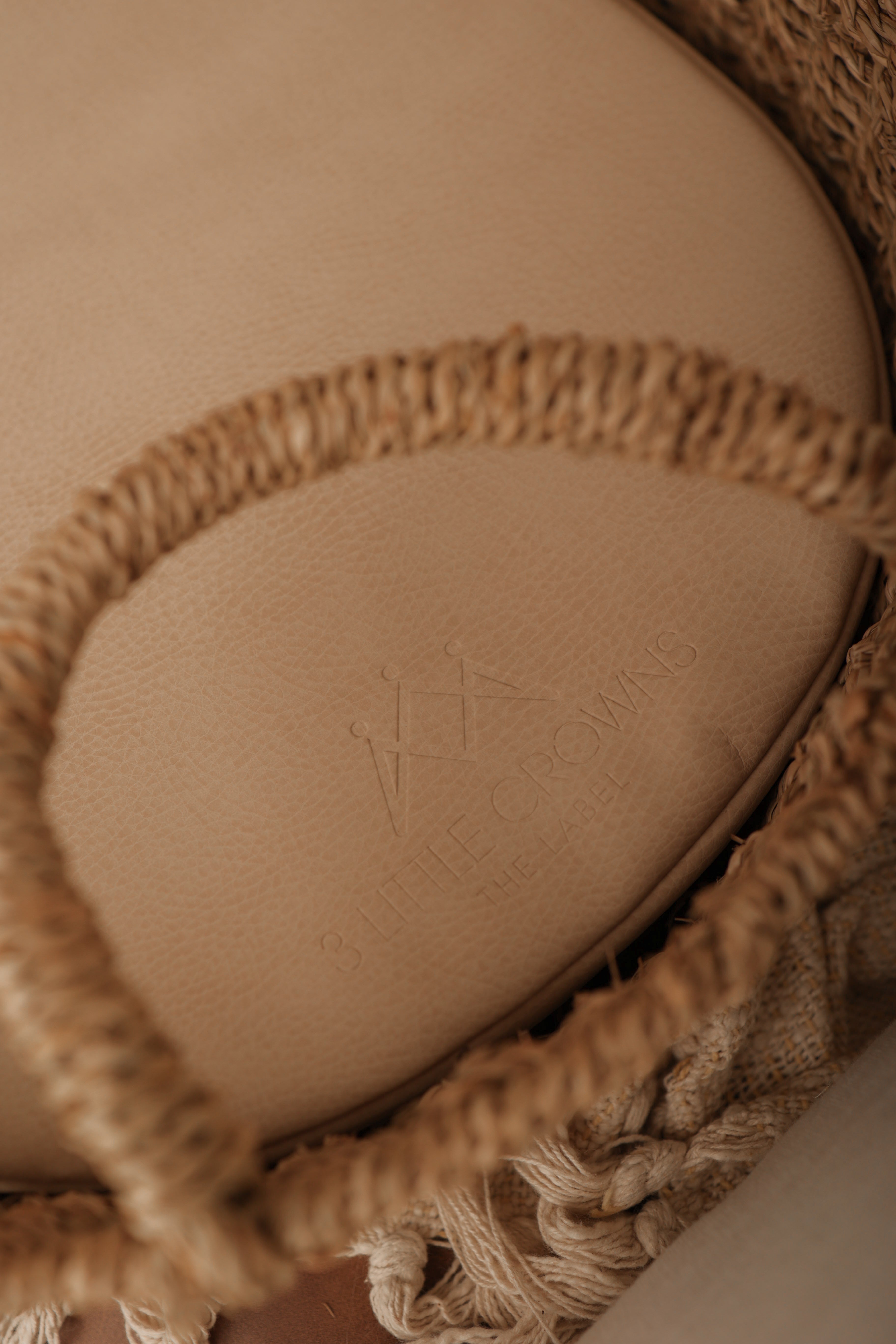Vegan Leather Change Pad - Sand