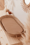 Change Pad & Basket Bundle - Tan & Nyla