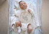 Announcement Plaque Welcome Little One Whimsical