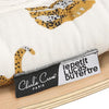 Charlie Crane Baby Rocker Levo Beech with Jaguar Cushion