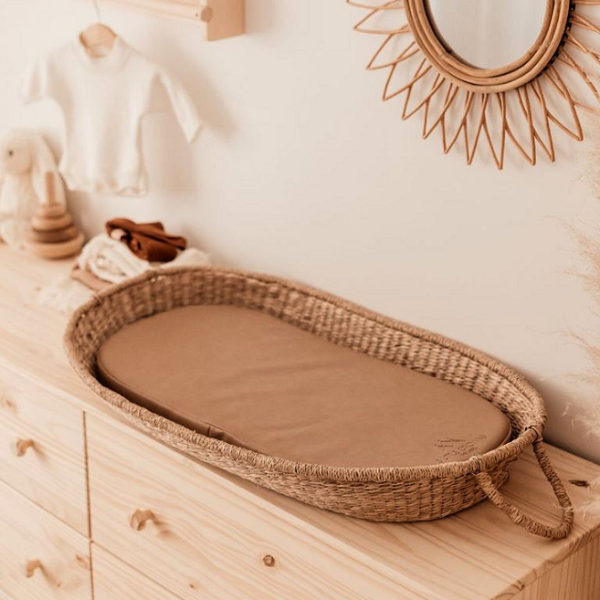 Oval shop changing pad