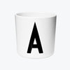 Design Letters Alphabet Melamine Cup A to Z 