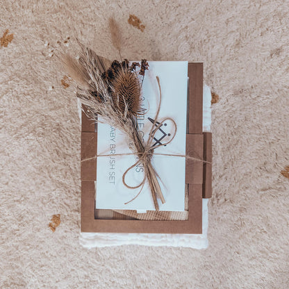 Gift Pack Wooden Brush Set